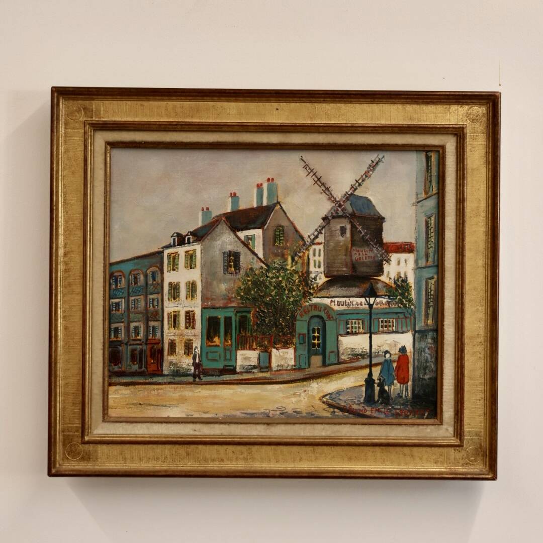 Oil on canvas - Bruno Emile Laurent