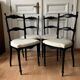 4 Napoleon III flying chairs