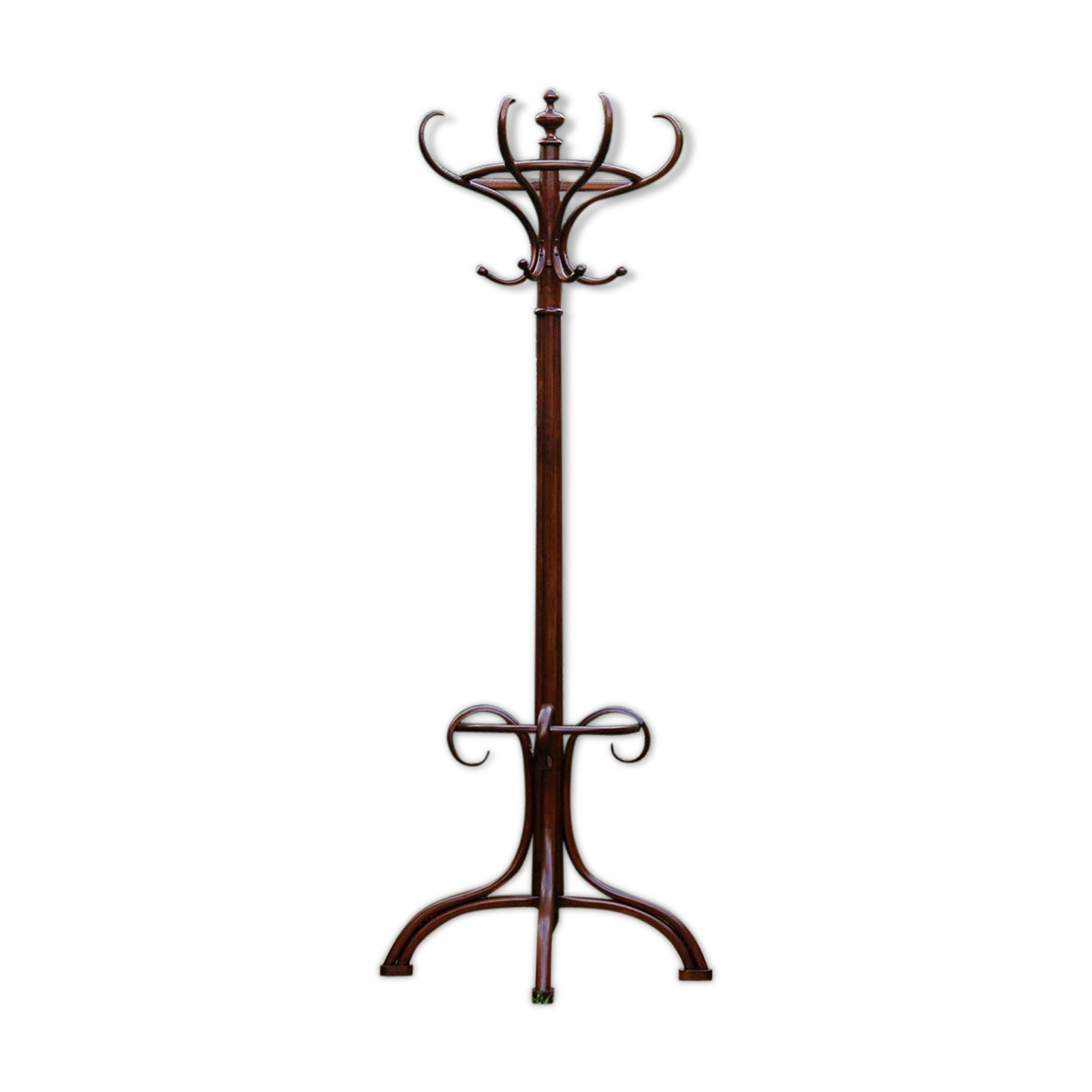 Coat rack parrot bistro console Baumann 30s