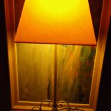 Show lamp/burau to lay in wrought iron - 70s