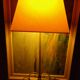 Lampe de salon/burau à poser en fer forgé années 70