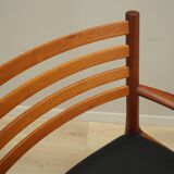 Chaise en teck, design danois, années 1970, production : Danemark