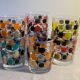 7 verres vintage