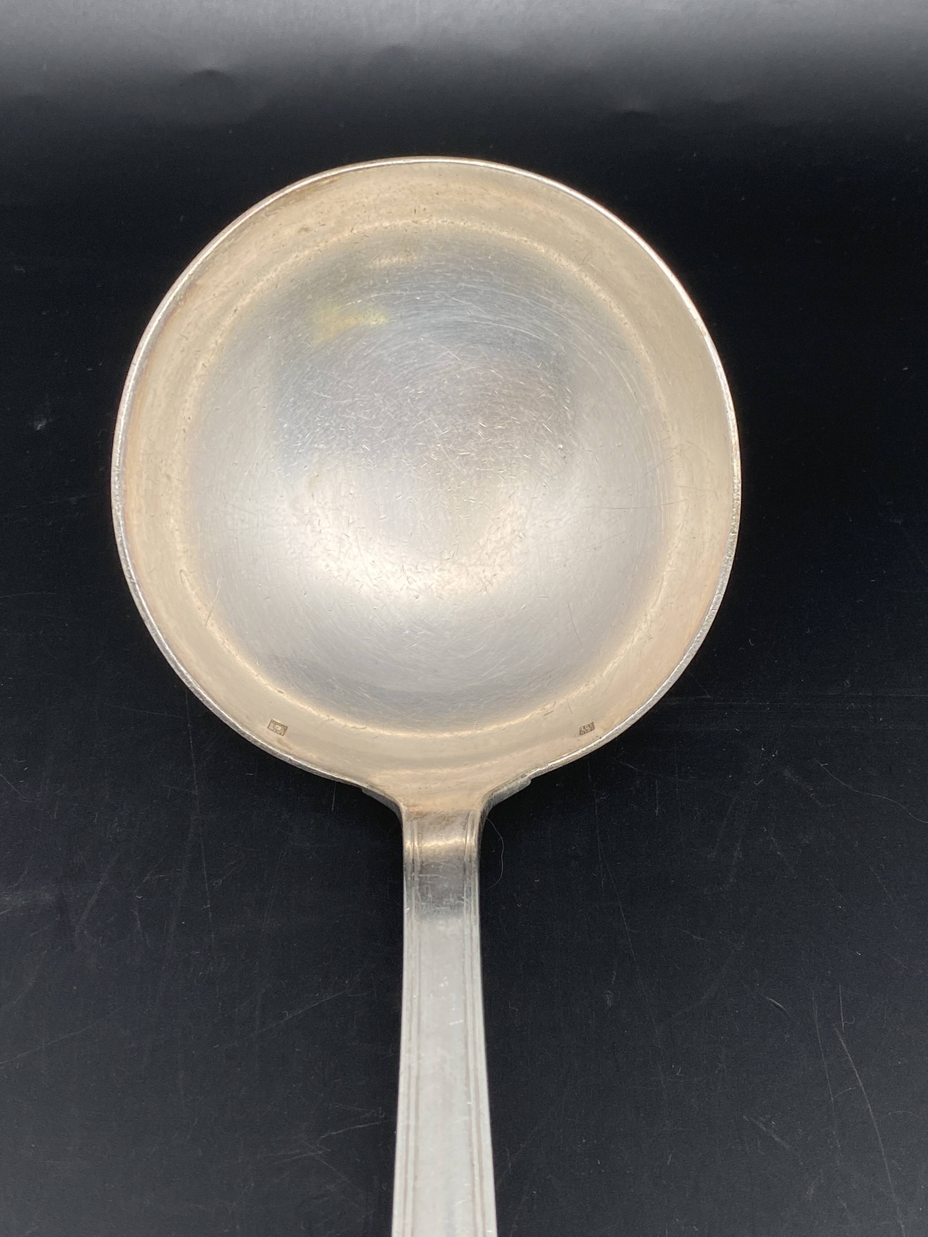 White metal ladle (silverware) – 0624IAV3
