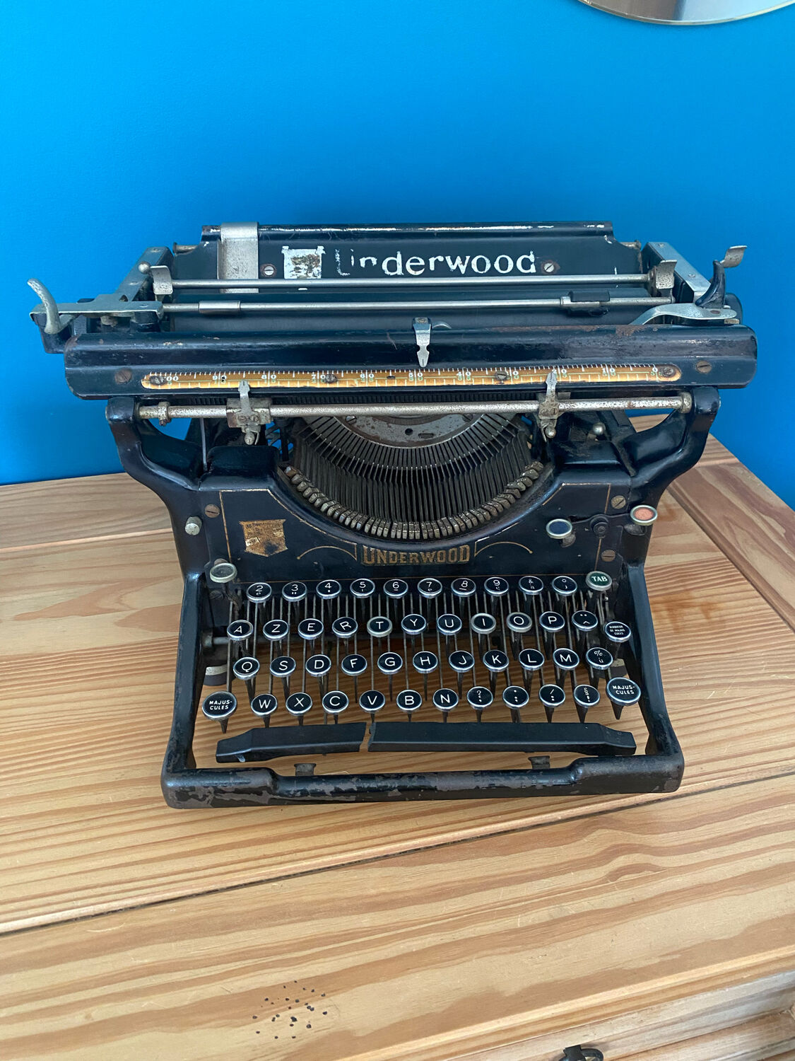 Underwood typewriter