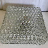 Glass ceiling light 23x23