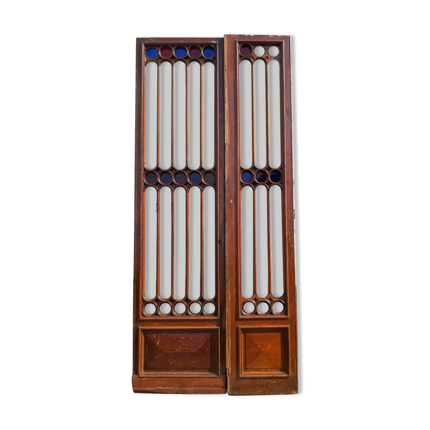 Old glass doors