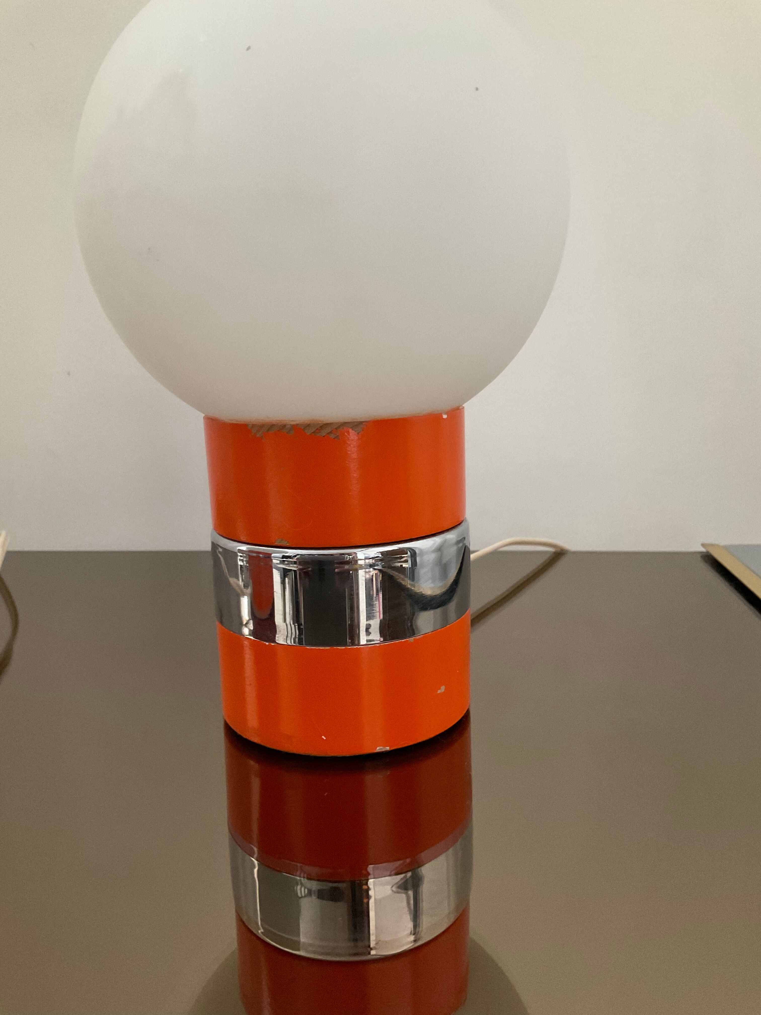 Paire de lampes space age des années 60/70
