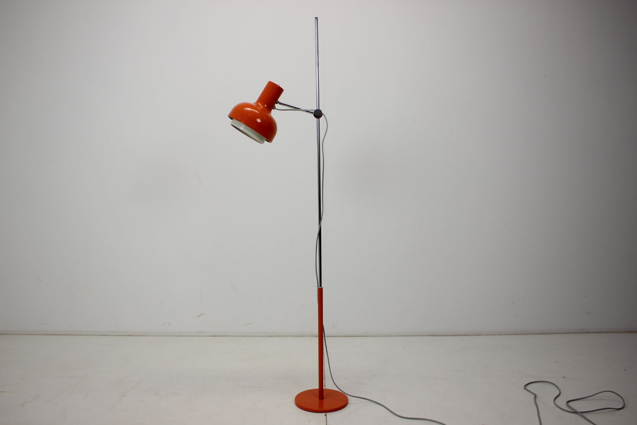 Lampadaire réglable du milieu du siècle, Napako, Josef Hurka, années 1960