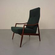 Organic Teak Armchair by Hartmut Lohmeyer for Wilkhahn, 1960s