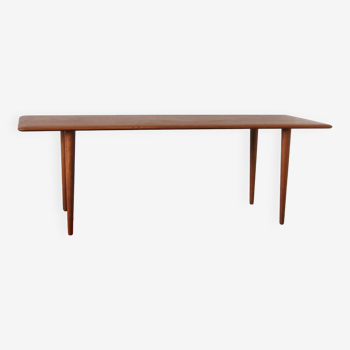 Table Basse en Teck par Peter White & Orla Moggaard-Nielsen pour France & Son, Danemark