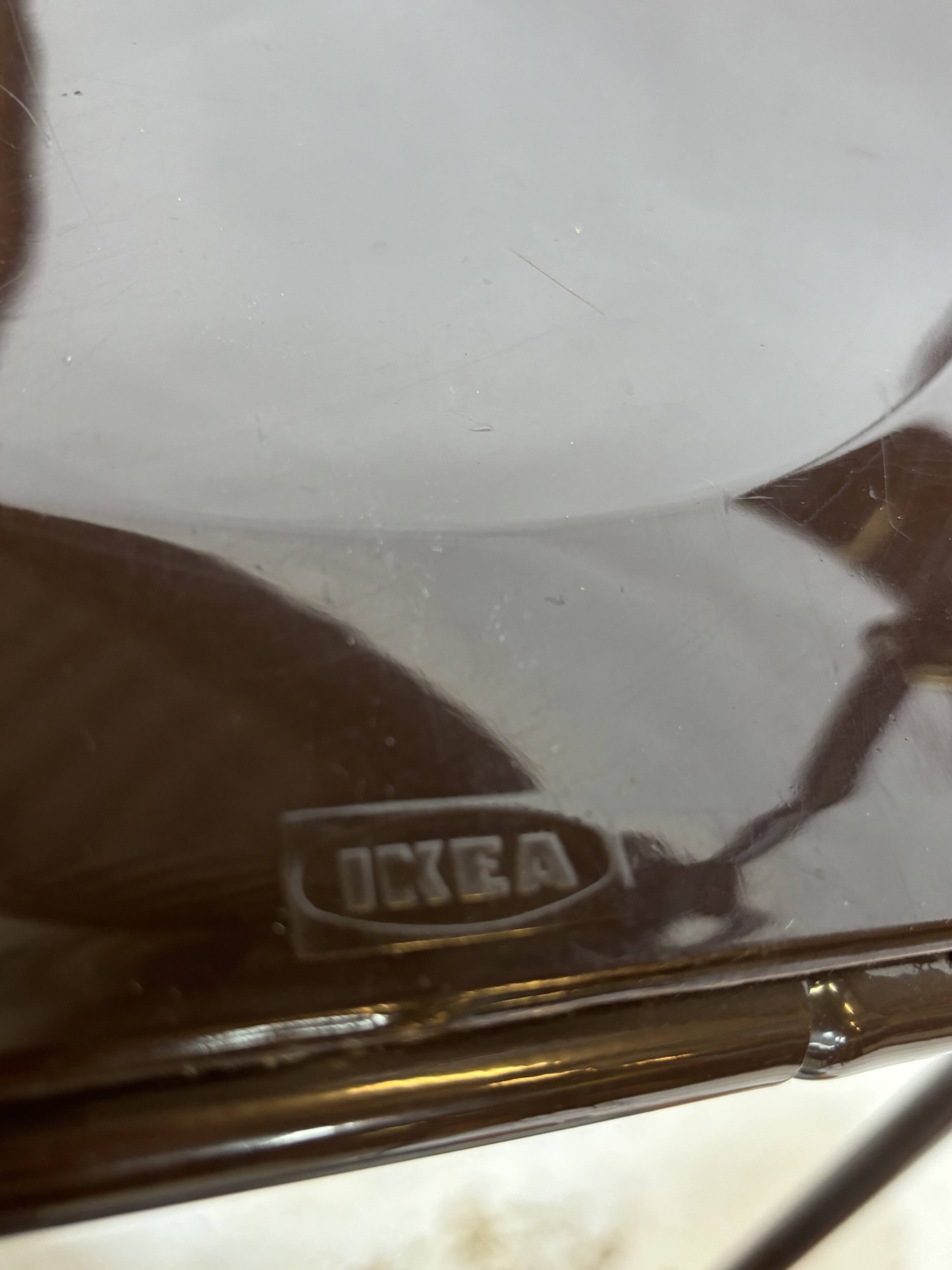 Vintage Ted Folding chairs Niels Gammelgaard for Ikea - Set of four - in Dark Brown