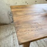 50s pine and oak farmhouse table 2.5m