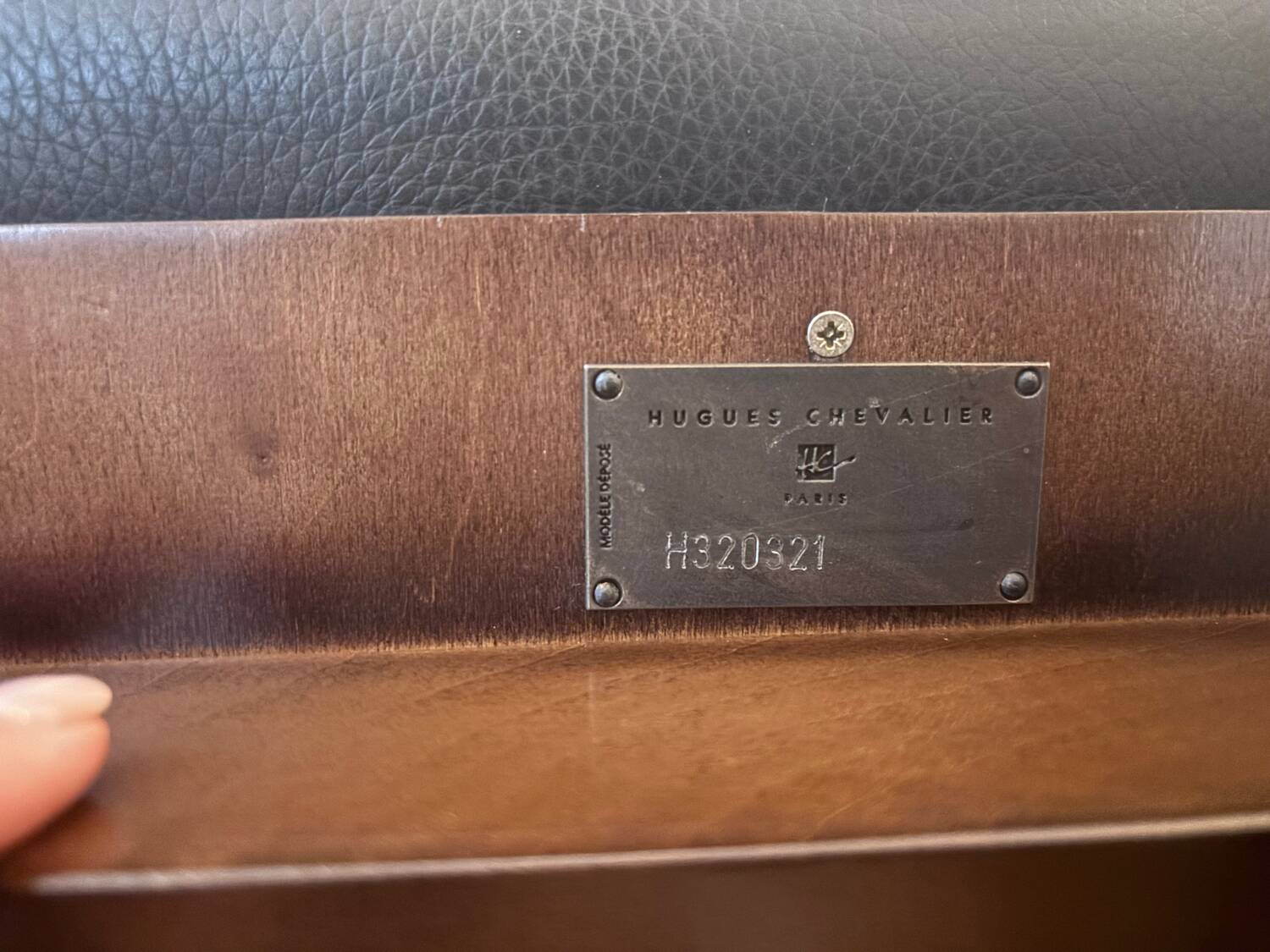 Hugues Chevalier armchairs