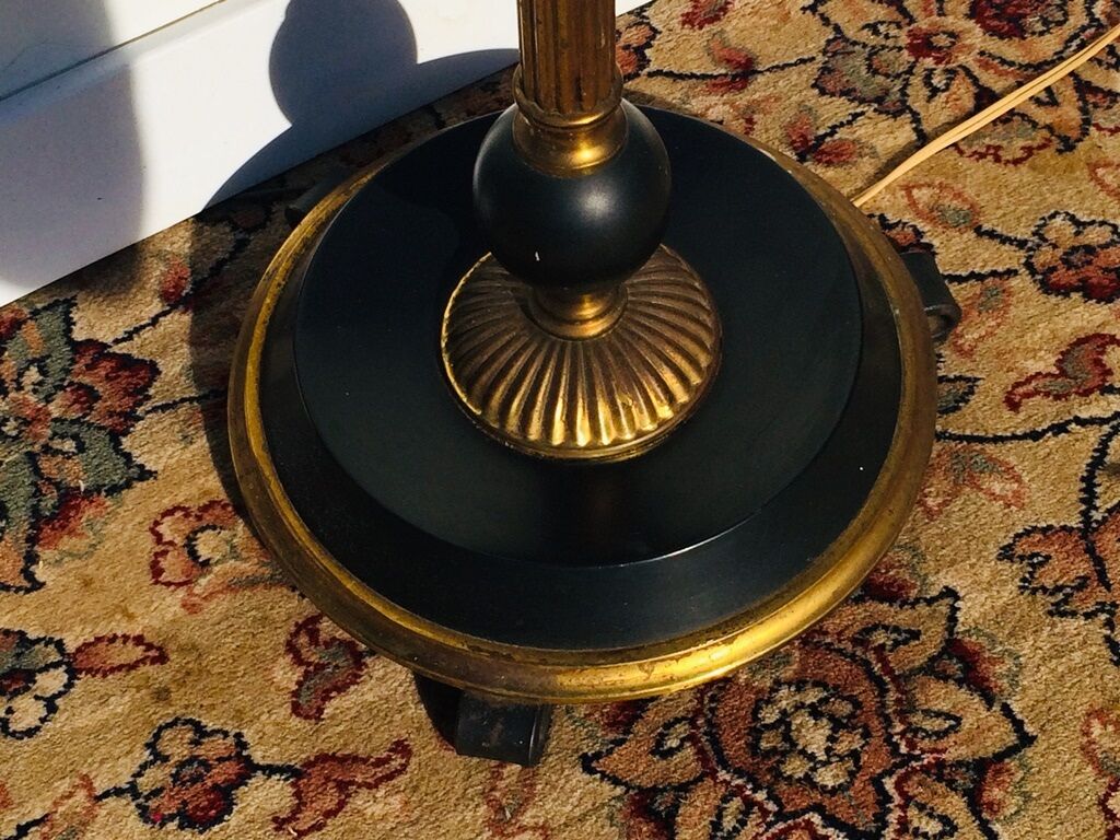 Floor lamp " Hollywood Regency ". Vintage