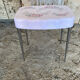 Vintage Bathroom Stool GILAC 1480 Bakelite + Chrome Compass Legs