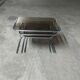 3 vintage nesting tables 70'S