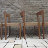 Set of 4 Danish chairs from the 1970s