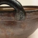 Plat à anse en grès belge par Pitot