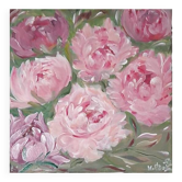 Tableau fleurs signé avec son certificat d'authenticité