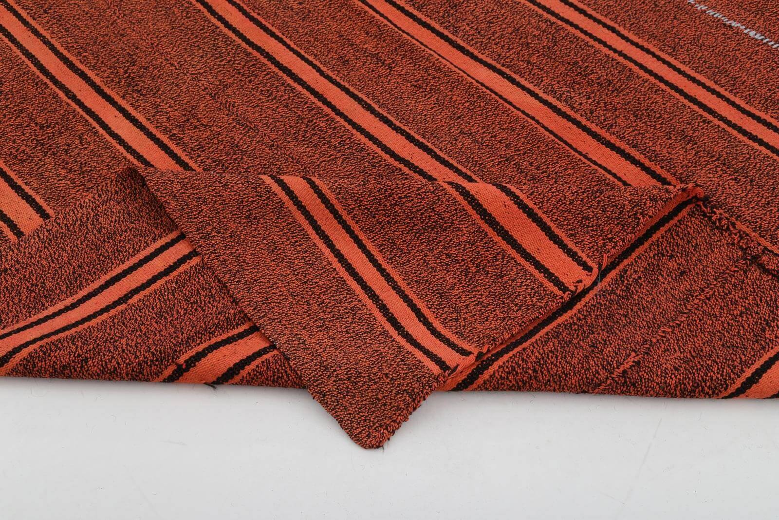 Turkish Handmade Vintage Anatolian Kilim 182 cm x 214 cm