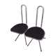 Pair of folding chairs by Niels Grammelaard