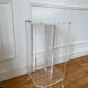 Plexiglass pedestal David Lange