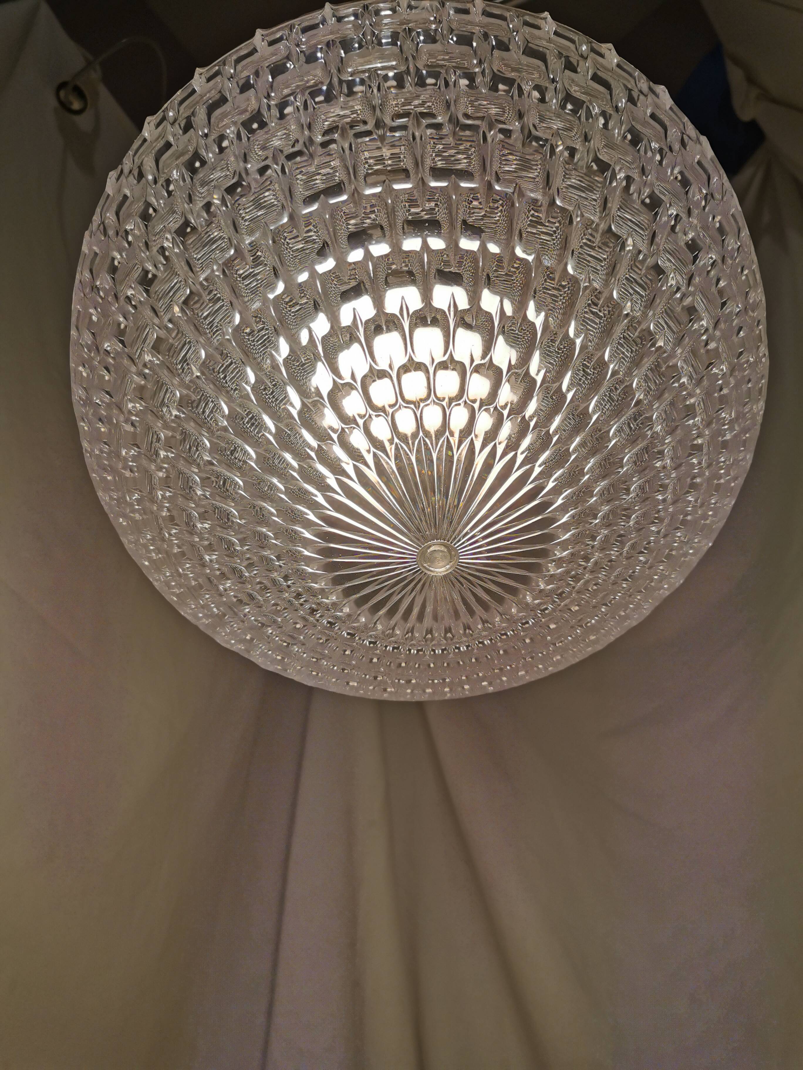 Aloys Gangkofner pendant light for Erco, Germany, Space Age, 1970.