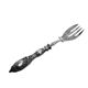 Classicist silver roast fork, France, 1880s