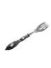 Classicist silver roast fork, France, 1880s