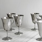 Set of 8 stemmed cups