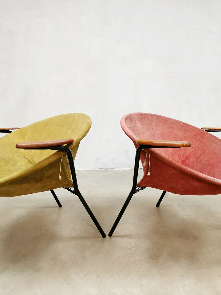 Fauteuils ballon vintage de Hans Olsen