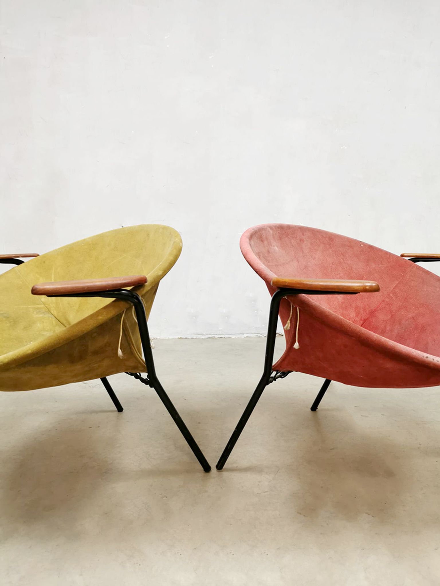 Fauteuils ballon vintage de Hans Olsen