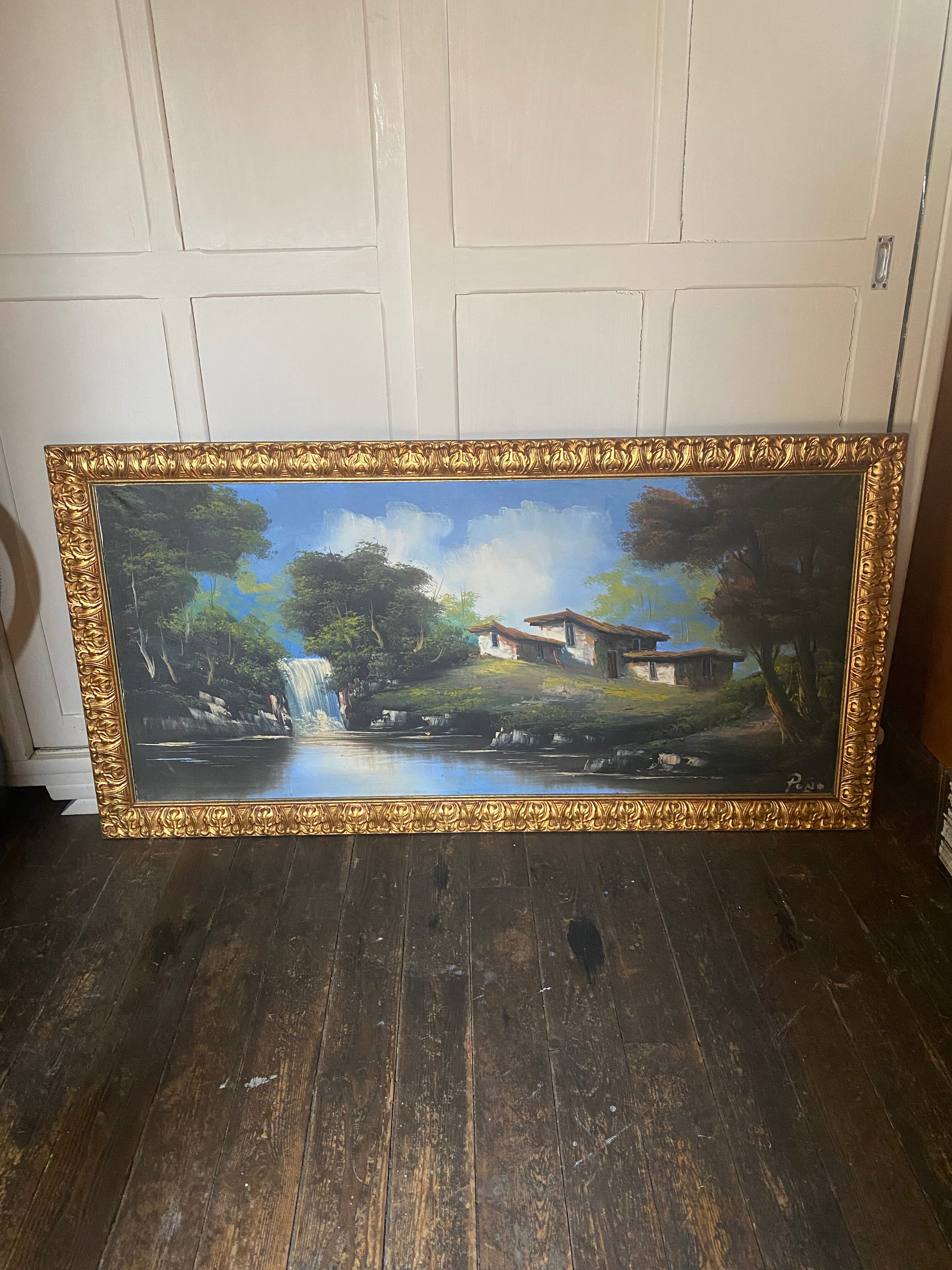 Large painting painting