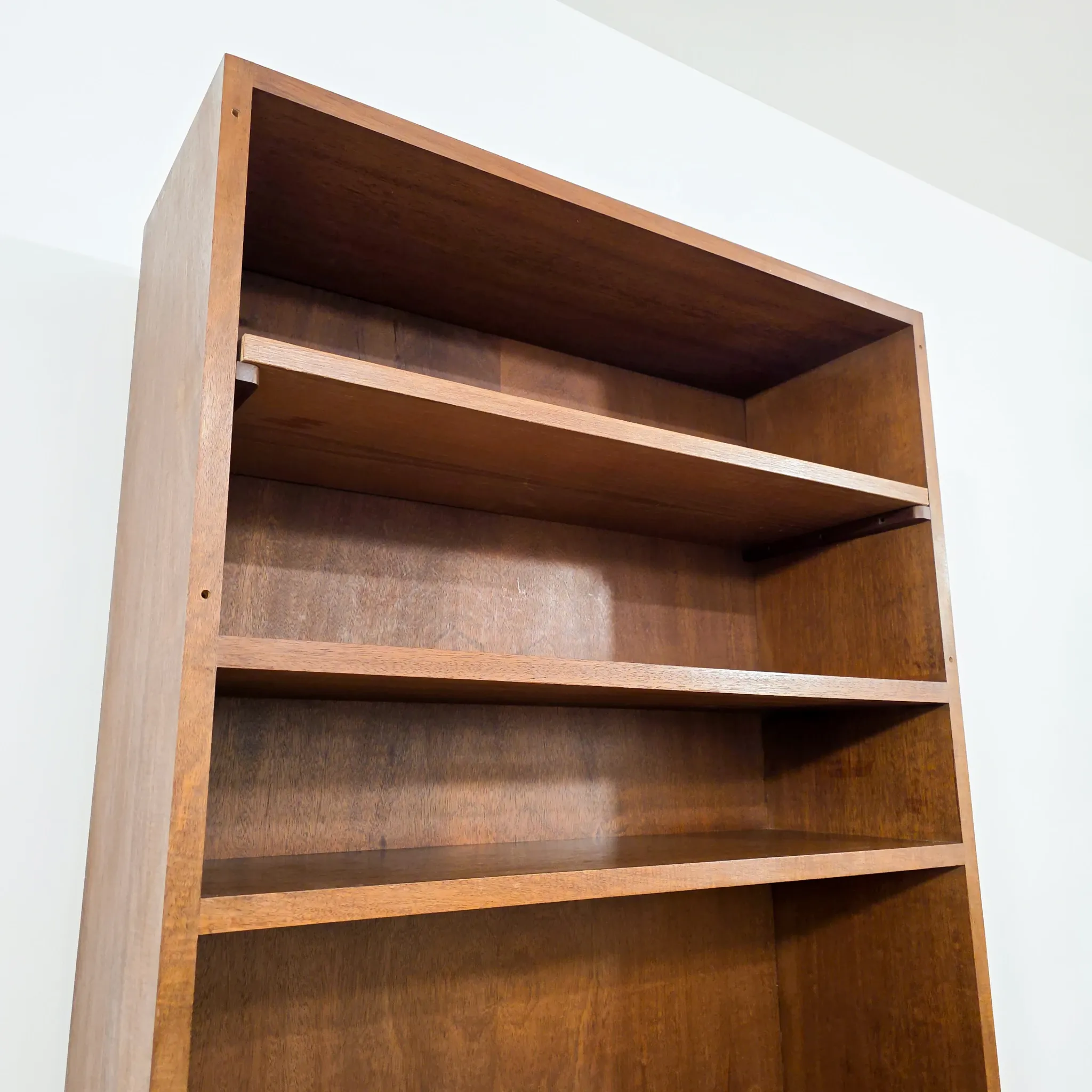 Scandinavian solid wood library, Mid-Century style, 1960s