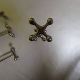 Set of 10 knife holders 70s