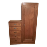 Parisian asymmetrical wardrobe