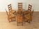 Chaises de salle à manger brutalistes