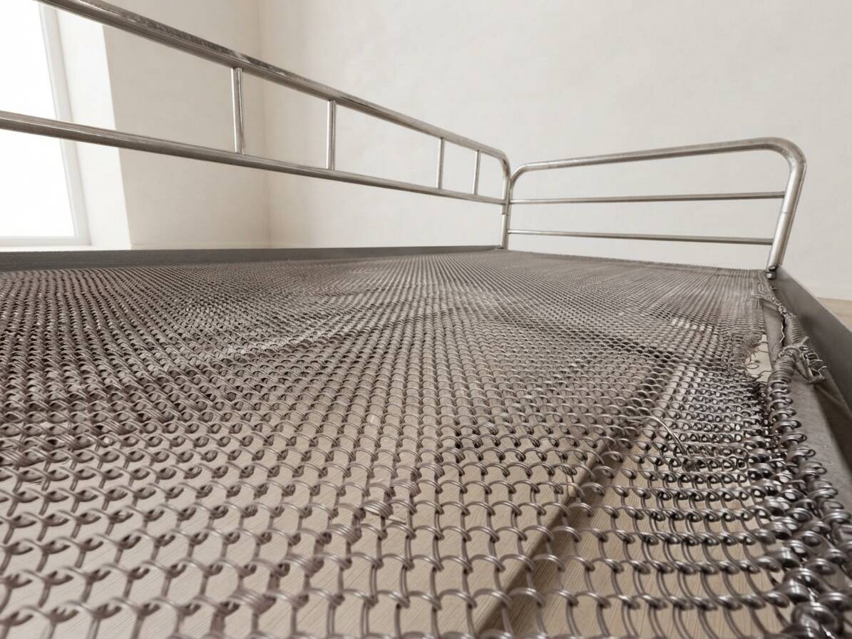 Vintage chrome tubular steel daybed frame, mid-20th century, Czechoslovakia, 190 × 86 × 67 cm