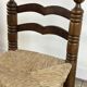 Chaises basses style Dudouyt 1950