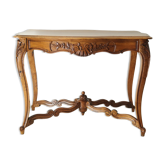 Console style Louis XV en noyer