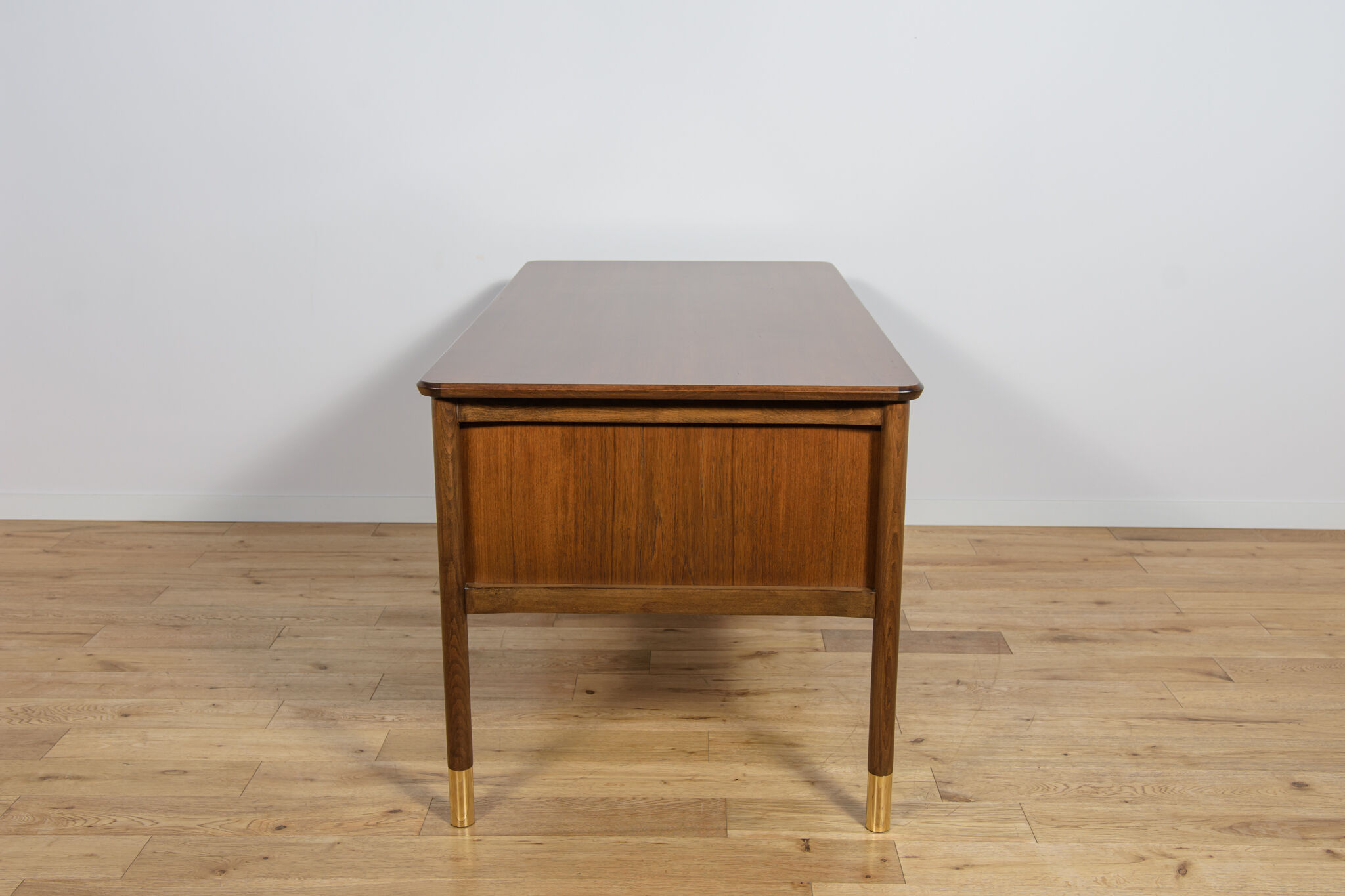 Mid-century teak desk by Sten Blomberg for Seffle Möbelfabrik, Sweden, 1960s