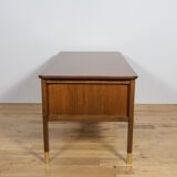 Mid-century teak desk by Sten Blomberg for Seffle Möbelfabrik, Sweden, 1960s