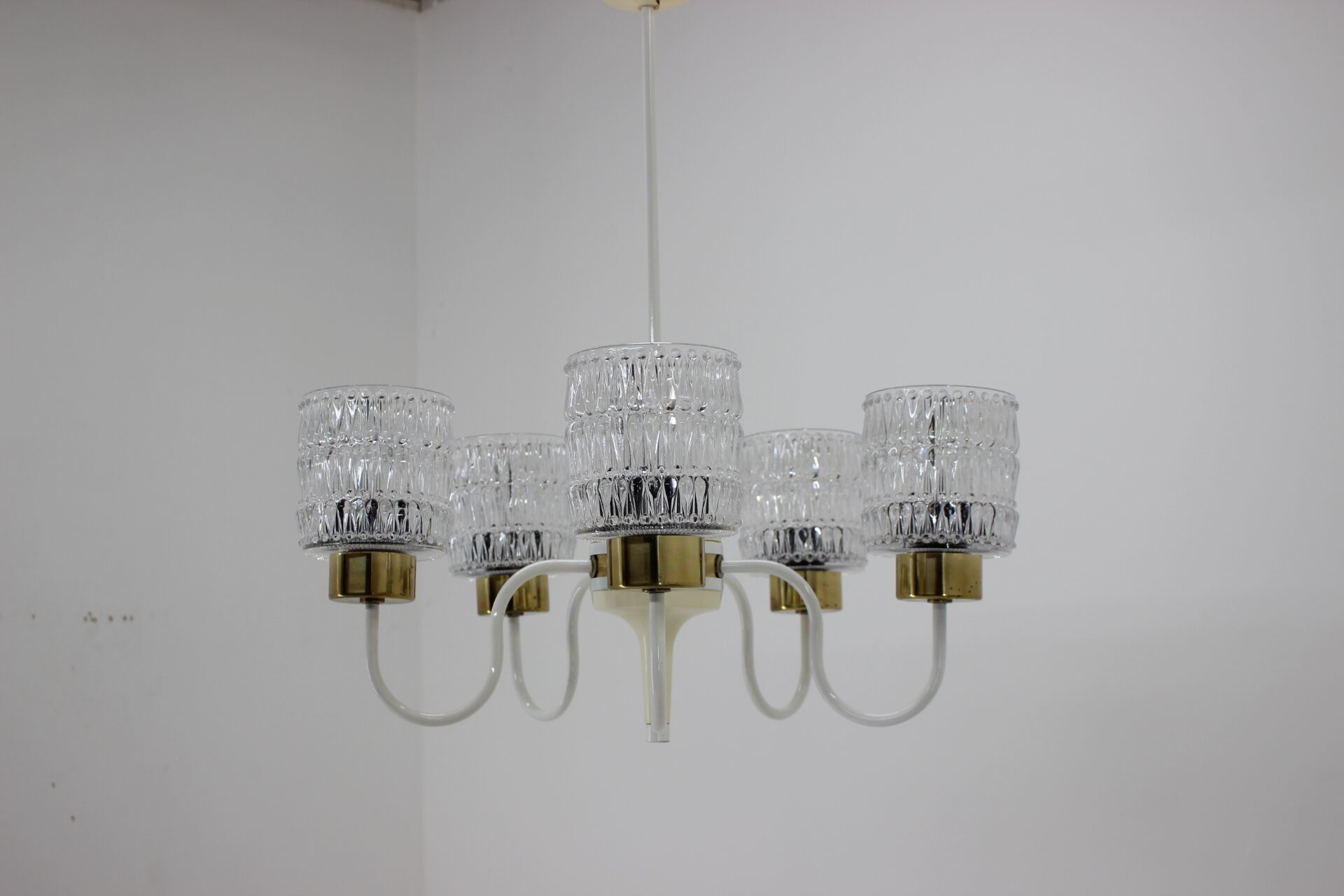 Mid-century chandelier by Kamenicky  Senov,1970‘s.