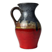 Vintage ceramic vase, West Germany, 1970.