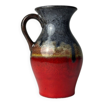 Vintage ceramic vase, West Germany, 1970.