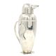 Penguin cocktail shaker, italy late xx century
