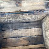 Old small wooden trunk