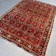 Tapis Abadeh vintage traditionnel 250x169 cm, tapis oriental fait main.