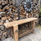 Renovated carpenter's workbench
